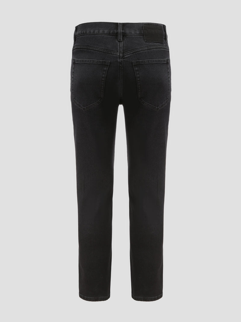 Splashing ink denim