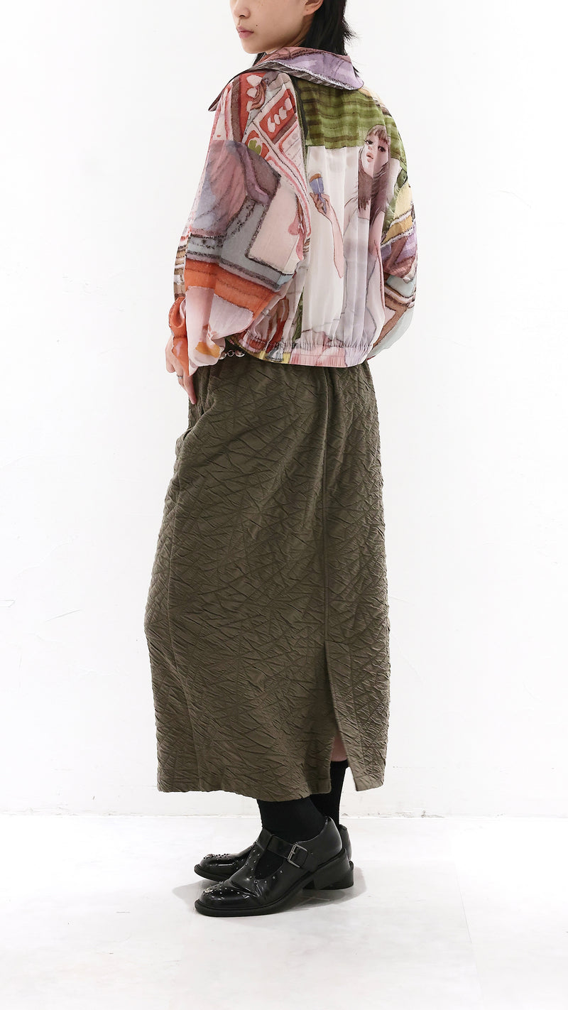 INITIAL x Little Thunder Pattern Work Jacket