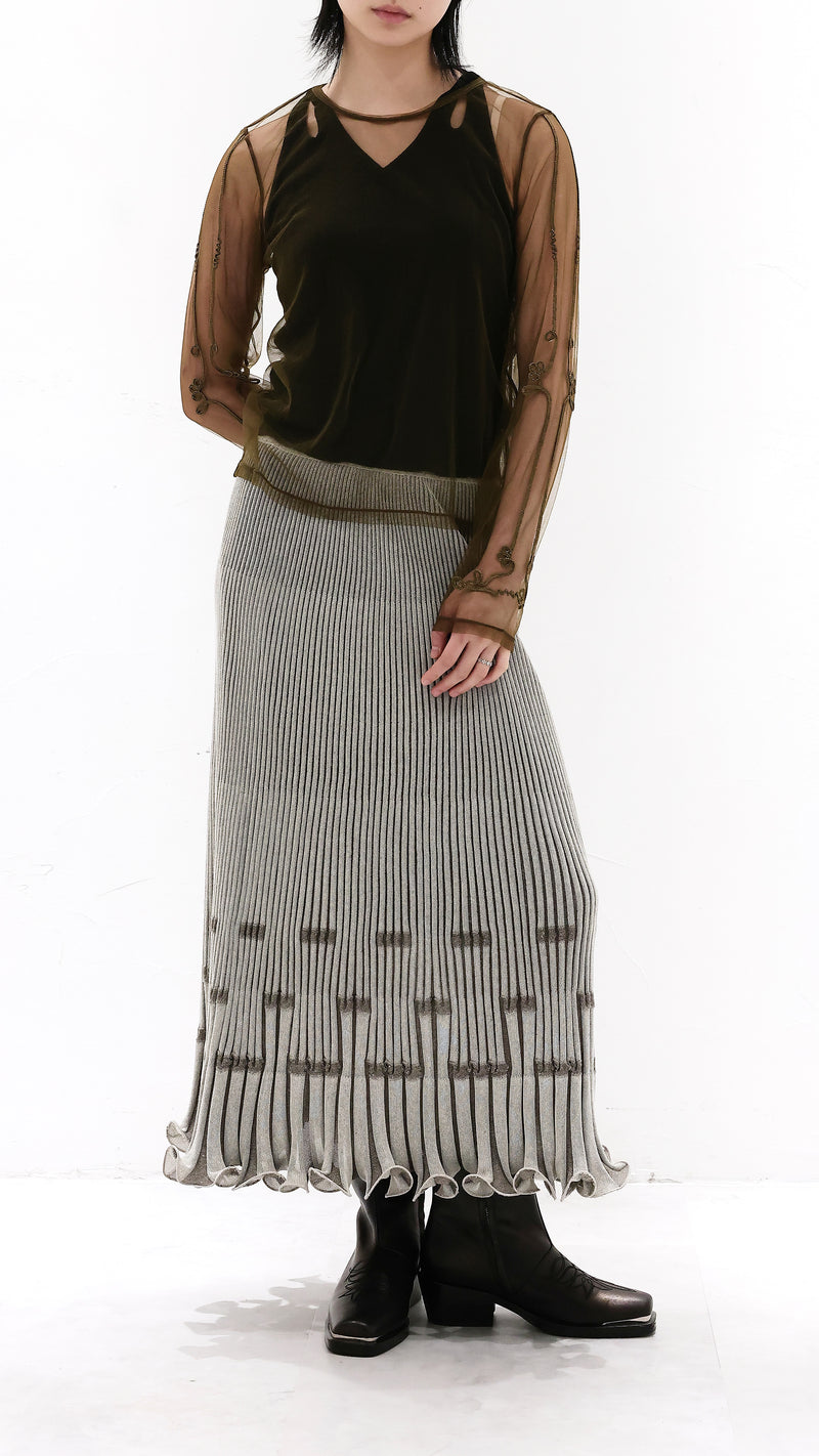 Western Bolero Sheer Tight Top