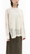 Oversized Lace Pullover