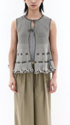 Fish Tail Knit Vest