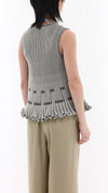Fish Tail Knit Vest