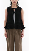 Fish Tail Knit Vest