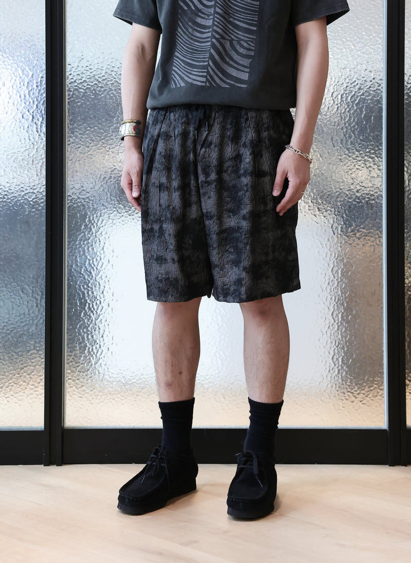 Jacquard Crinkle Shorts