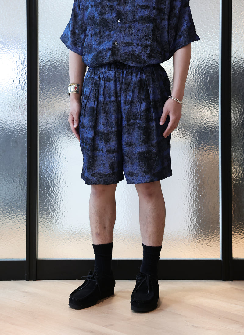 Jacquard Crinkle Shorts