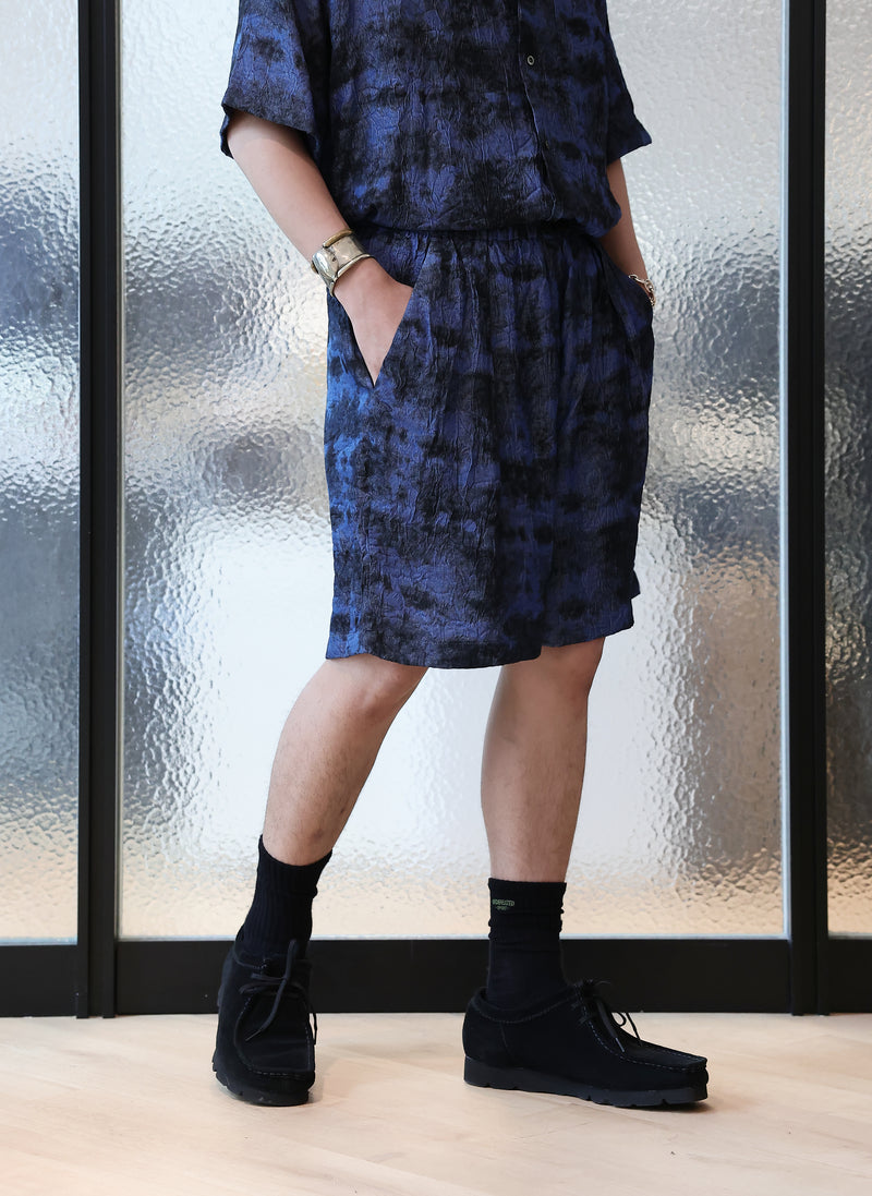 Jacquard Crinkle Shorts