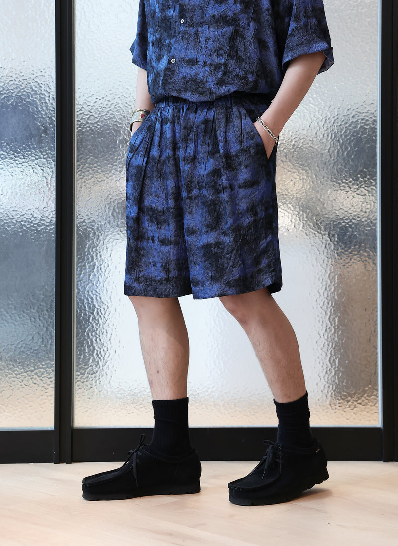 Jacquard Crinkle Shorts