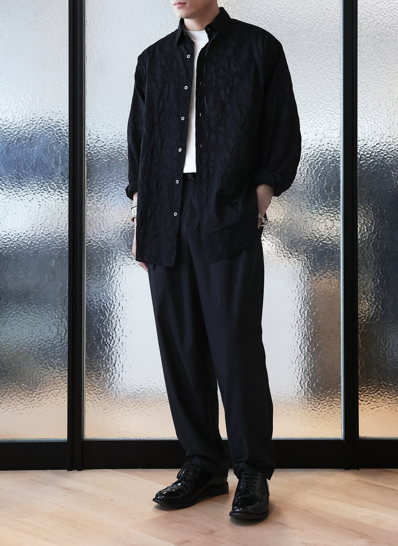 Ripstop Wide Tapered Pants