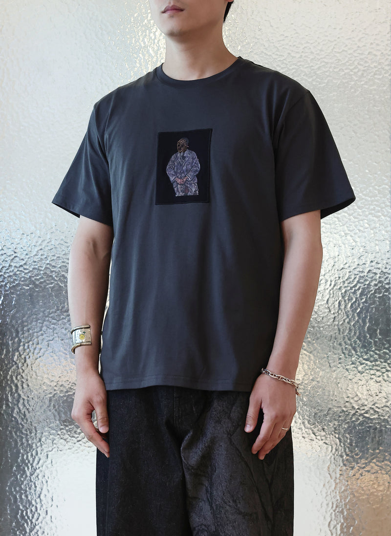 Embroidered Graphic Top