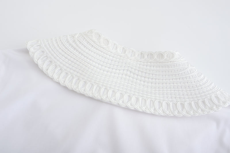 Crochet Collar Shirt