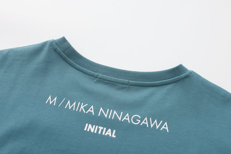 INITIAL X Mika Ninagawa Graphic Crop Tee