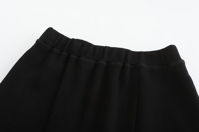 Contrast Stitching Pencil Skirt