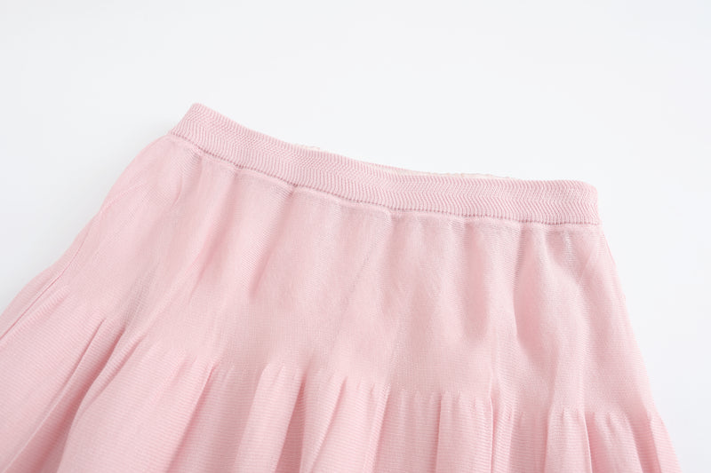Sheer Knit Skirt