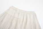 Two Layer Pleated Skirt