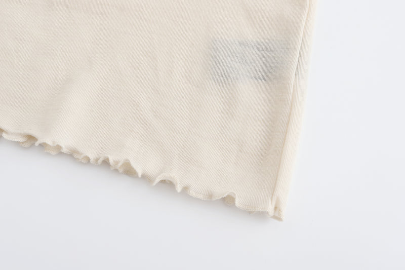 Mock Neck Wool Sweater
