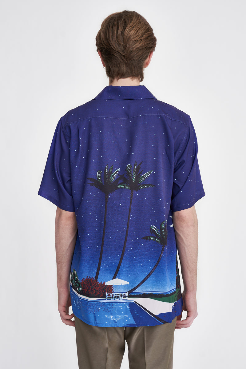 [Hiroshi Nagai x initial Gentleman] Hawaiian Shirt