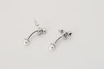 Rock & Round Earrings