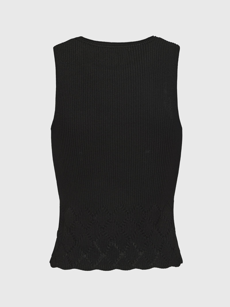 Cut Out Tank Top