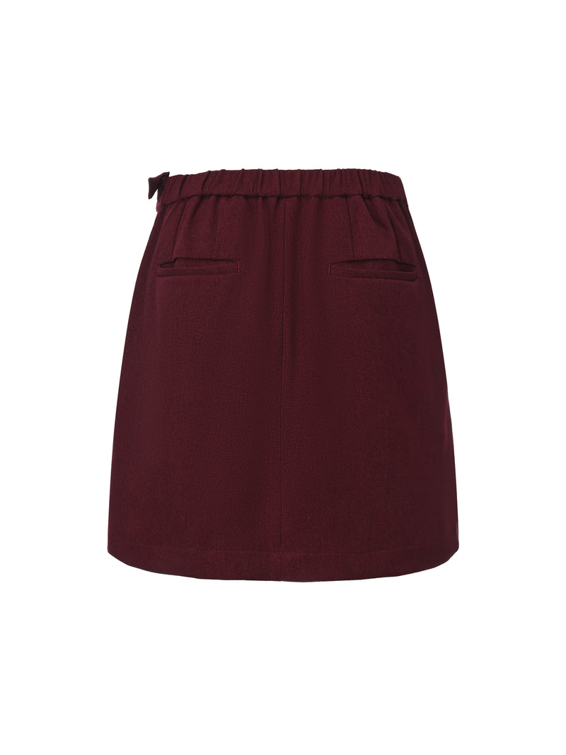 Wrap Mini Skirt