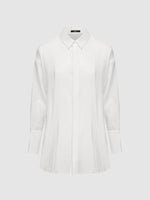 Pleated Flare Shirt