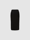 Contrast Stitching Pencil Skirt