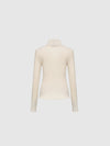 Mock Neck Wool Sweater