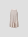 Knit Smocking Skirt
