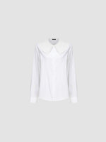 Crochet Collar Shirt