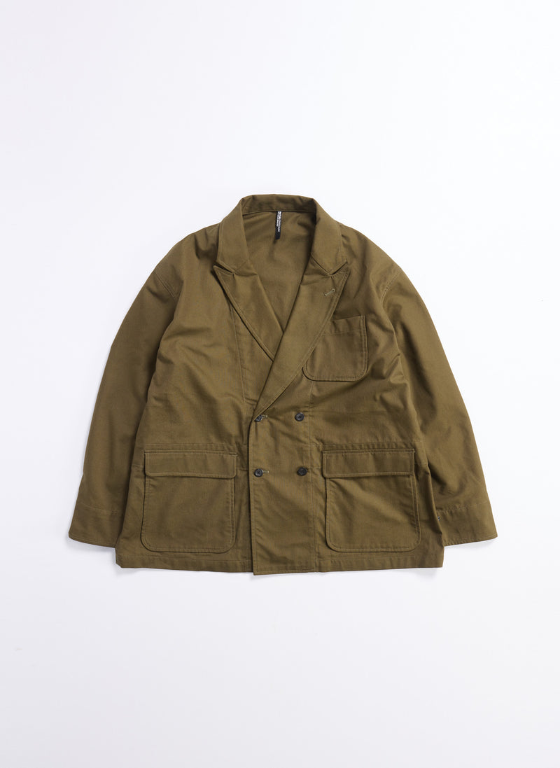 Cordura Canvas Soft Work Double Breasted Blazer