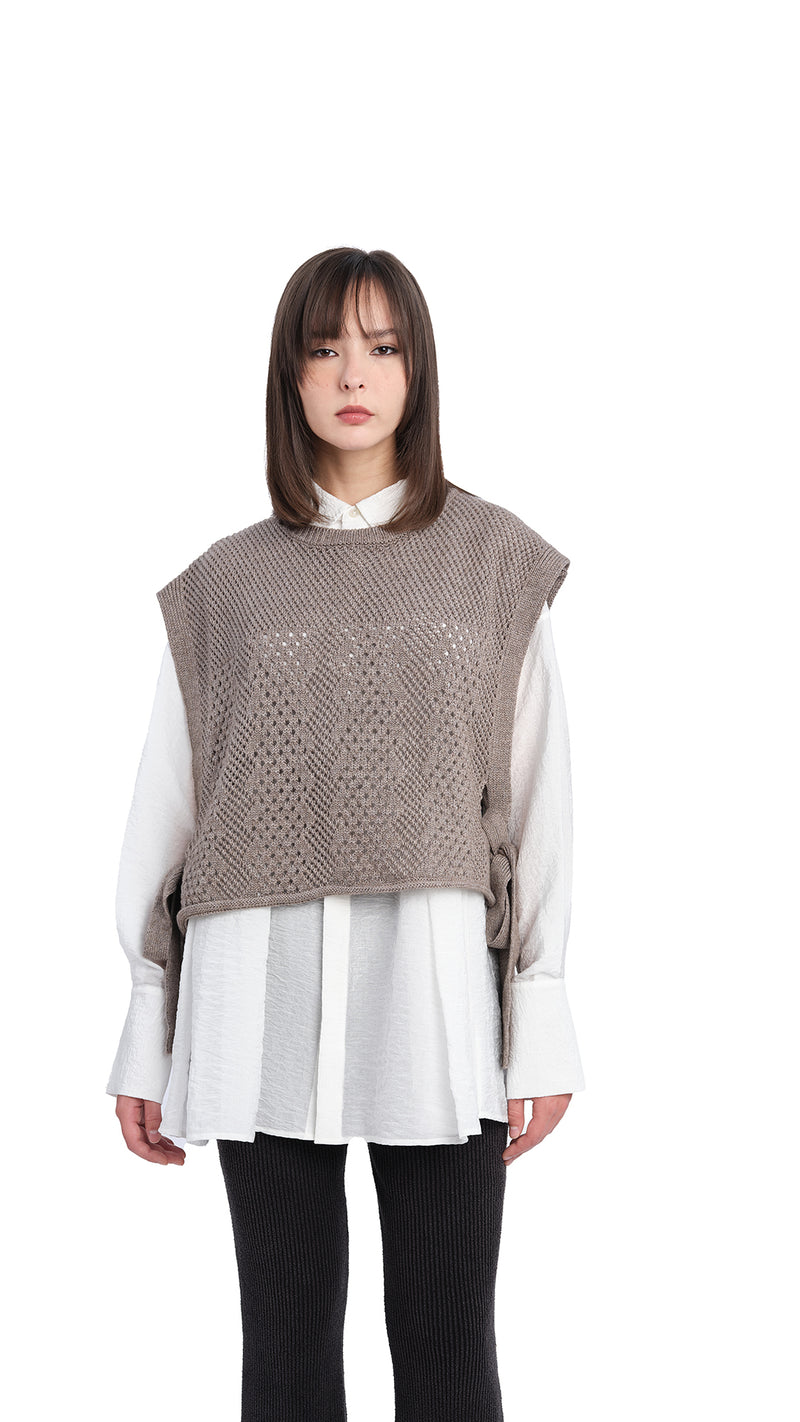 2-Way Round Neck Sweater Style Dickey