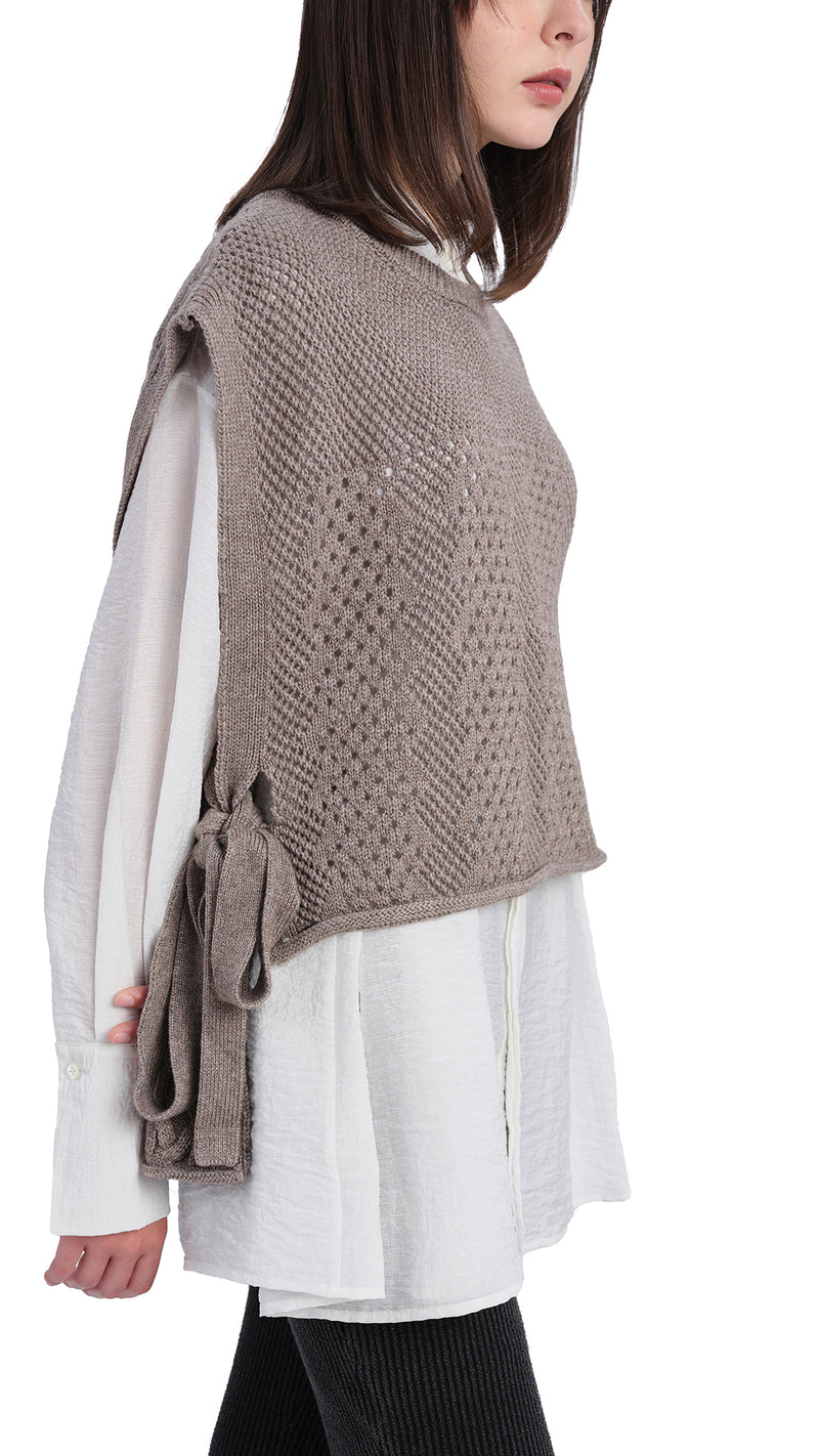 2-Way Round Neck Sweater Style Dickey