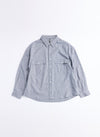 Cotton Jacquard Classic Utility Pocket Shirt