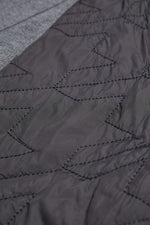 Wool Acrylic Knitting Quilted Houndstooth Blocking Cardigan