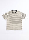 Jacquard Short Sleeves Border Top (T03)