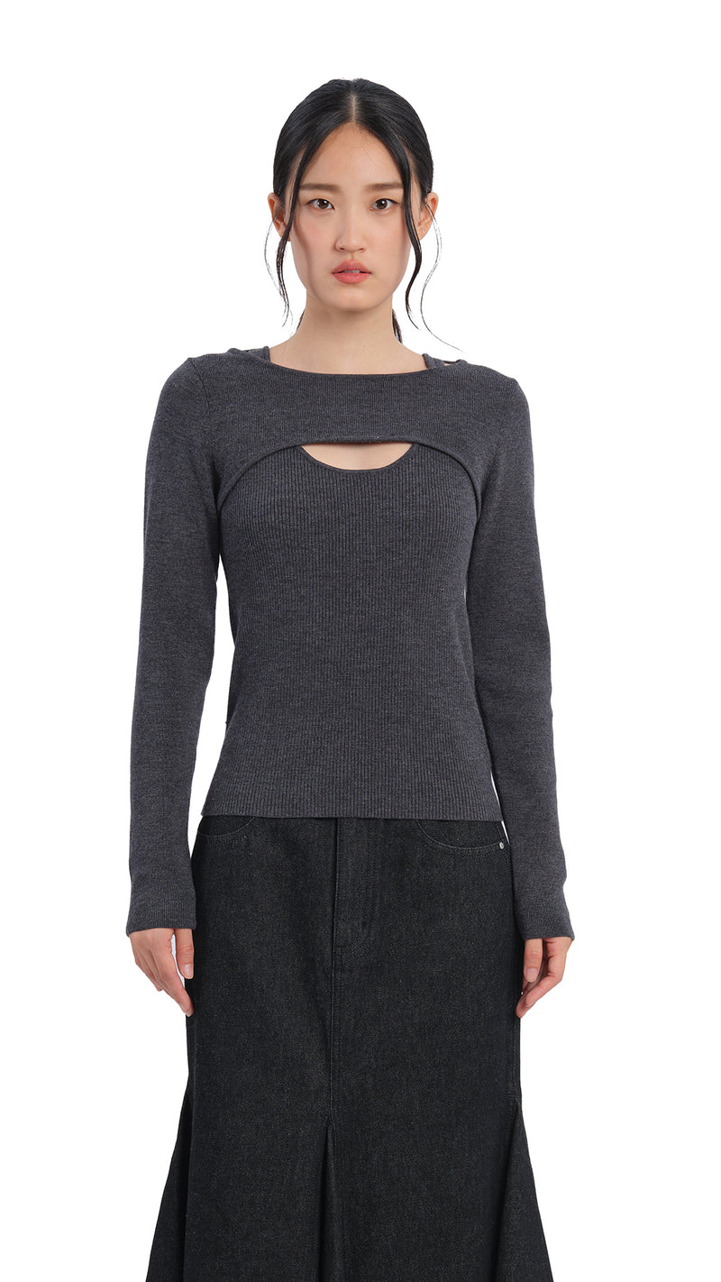 2-in-1 Wool Sweater