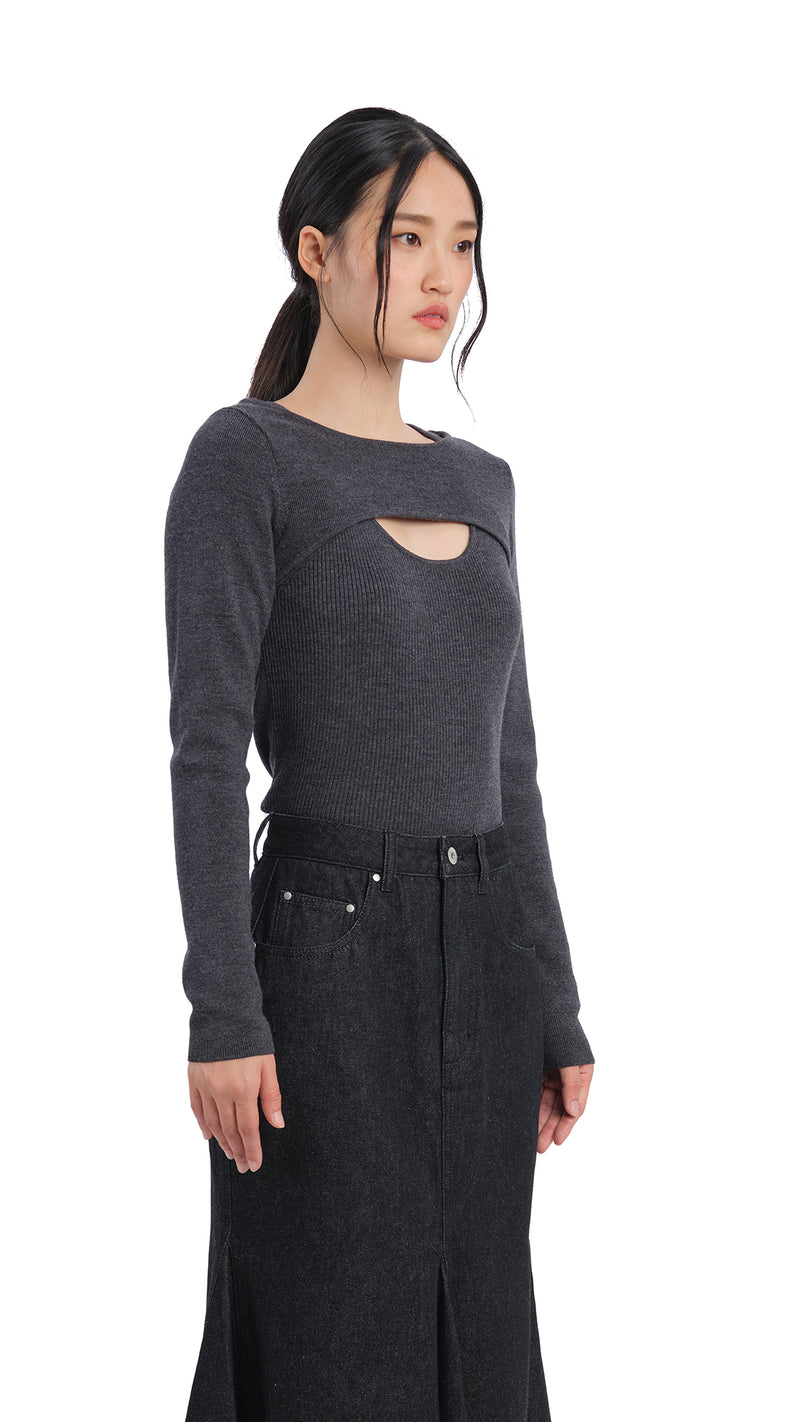 2-in-1 Wool Sweater