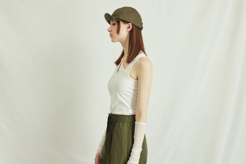 Cut Out Vest With Arm Sleeves