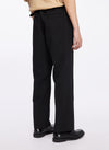 Wool Like Polyester Boot Cut Flare Pants