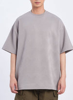 Polyester Spandex Jacquard Tee