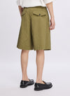 Nylon Spandex Jacquard Gurkha Shorts