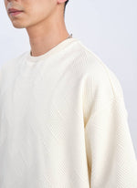 Polyester Spandex Jacquard Tee