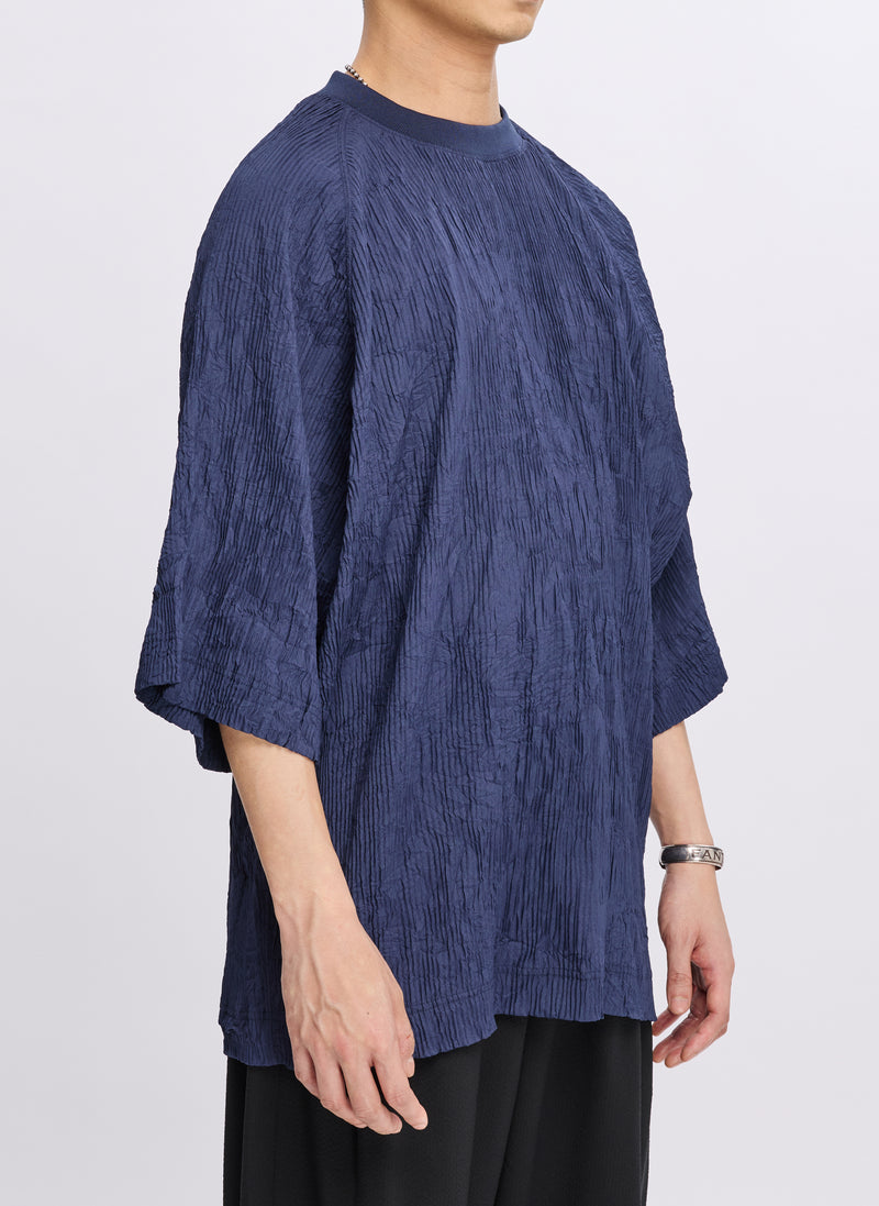 Polyester Pleated Pullover