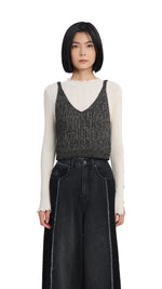 Textural Knit Vest