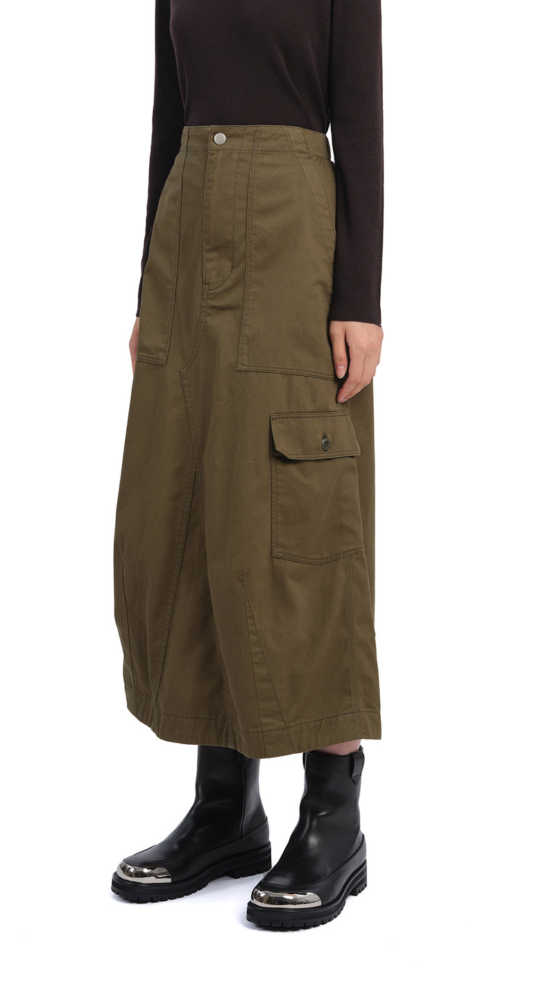 Fatigue Midi Skirt