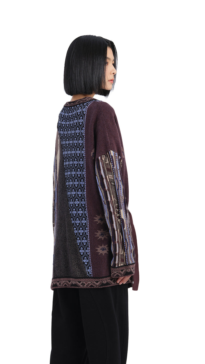 Queen Sisi Fancy Jacquard Cardigan