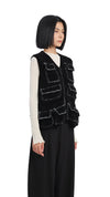 Velvet Knitting Waistcoat