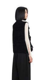 Velvet Knitting Waistcoat