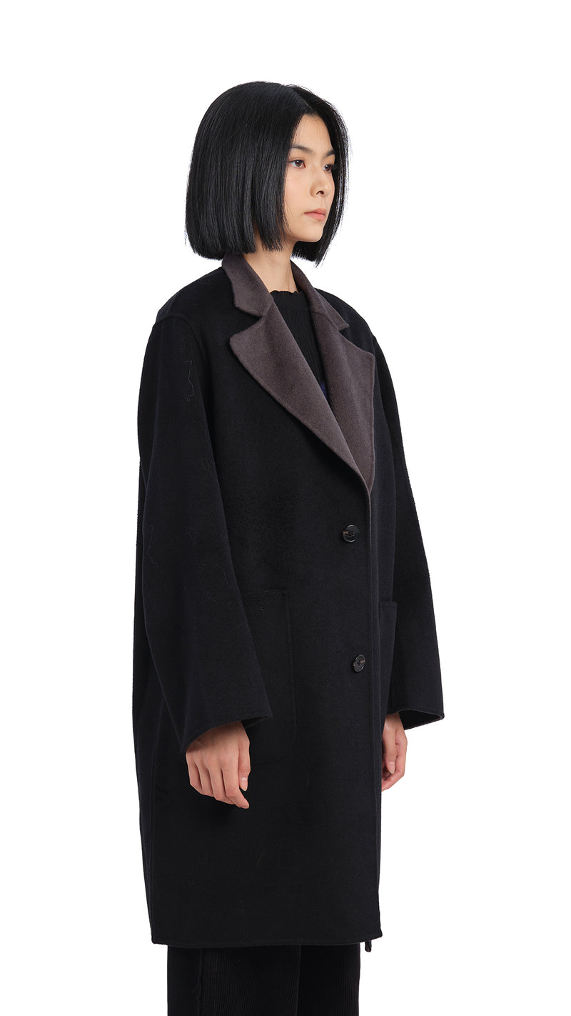 Reversible Double Face Coat