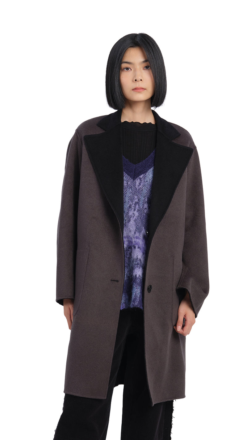 Reversible Double Face Coat