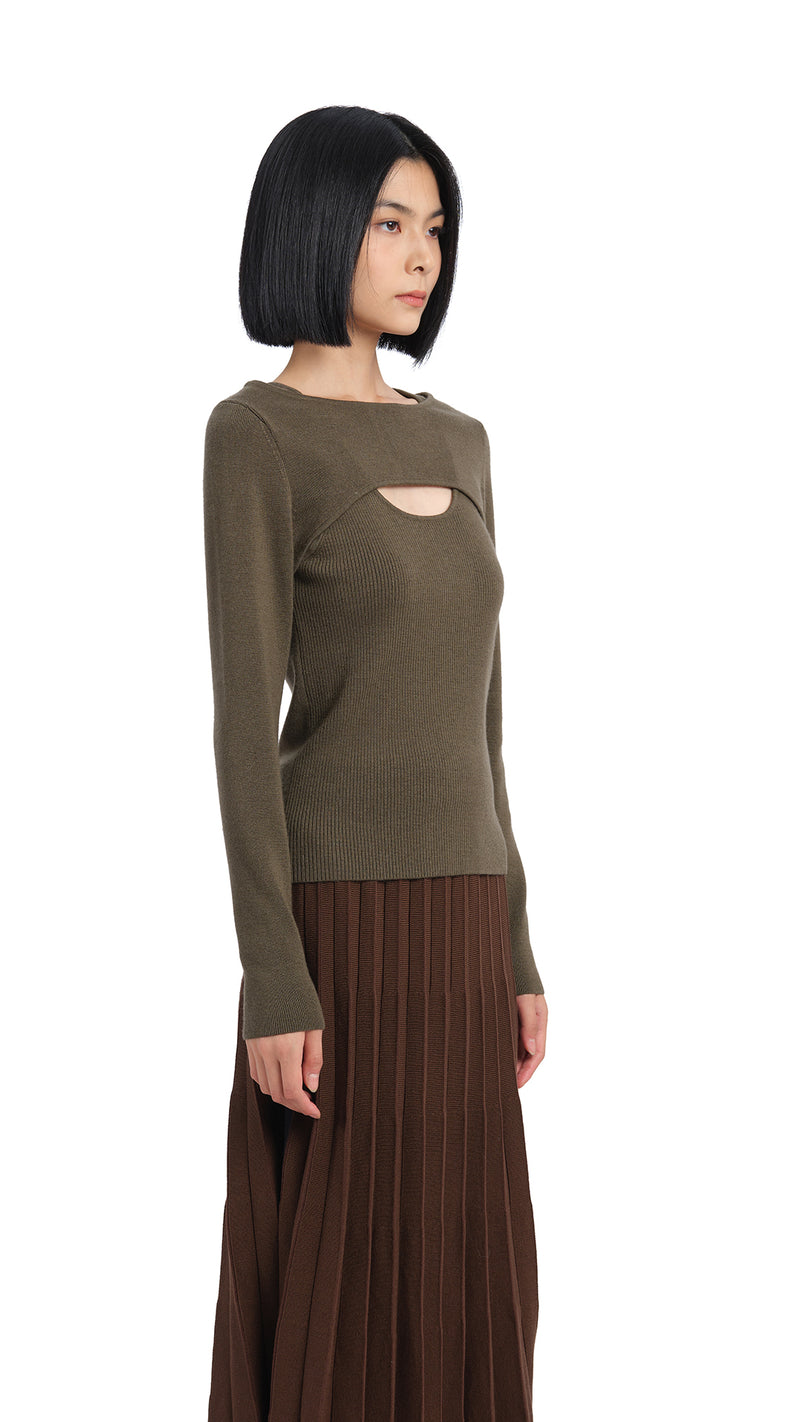 2-in-1 Wool Sweater